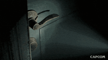 Flashlight Opening Door GIF by CAPCOM