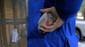 pabst blue ribbon party GIF