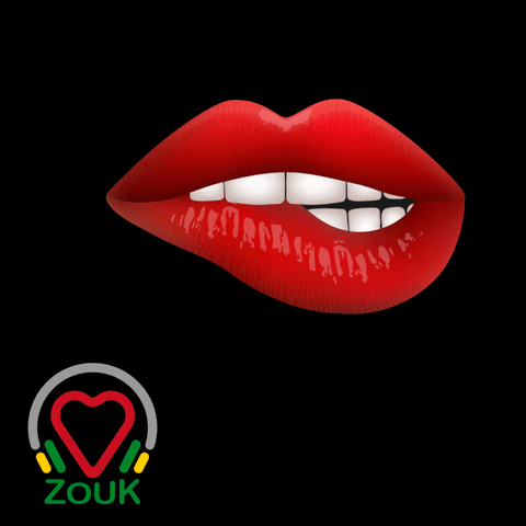 Sexy Lips GIF by I Heart Zouk Radio