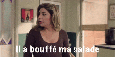 Il A Bouffé Ma Salade GIF