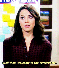 parks and recreation ms ludgate dwyer goes to washington GIF