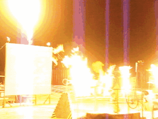 burning