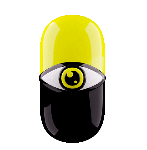 3D Pill Sticker by lomomolo