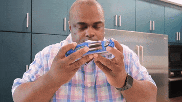 smell oreo GIF by Lamarr Wilson