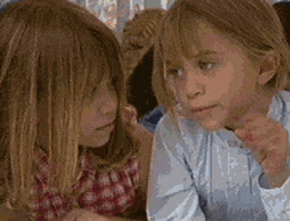 bored olsen twins GIF