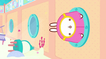 under the sea help GIF by Molang