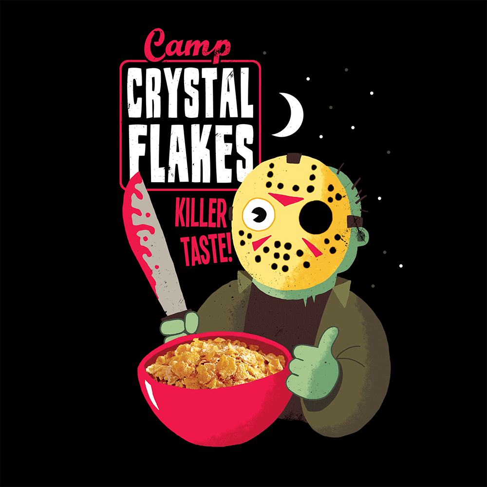 Friday The 13Th Breakfast GIF by Threadless Find & Share on GIPHY