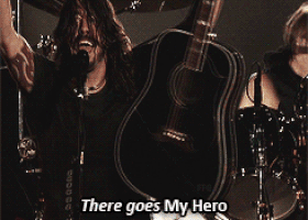 Foo Fighters Reaction GIF