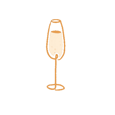 Celebration Cheers Sticker by Vinodelice
