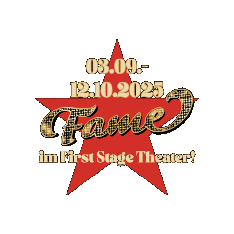 First Stage Fame Sticker by Stage School Hamburg