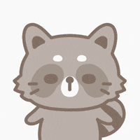 Happy Raccoon GIF