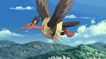 Pokemon Flying GIF
