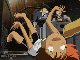 crazy cowboy bebop GIF