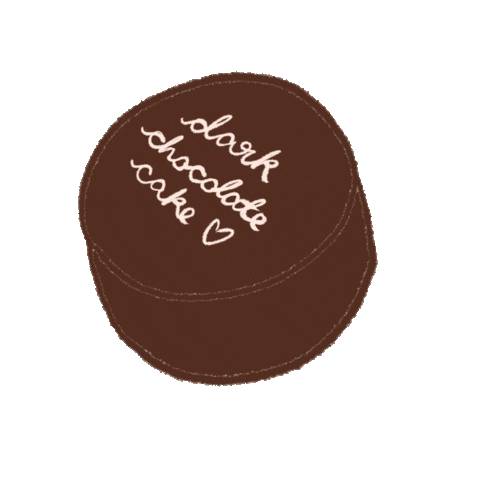 Chocolate Cake Sticker by lilianshomemadecake