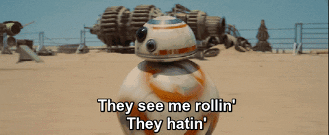 Rolling Star Wars GIF - Find & Share on GIPHY