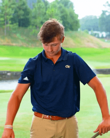 Georgia Tech Golf GIF by Georgia Tech Yellow Jackets