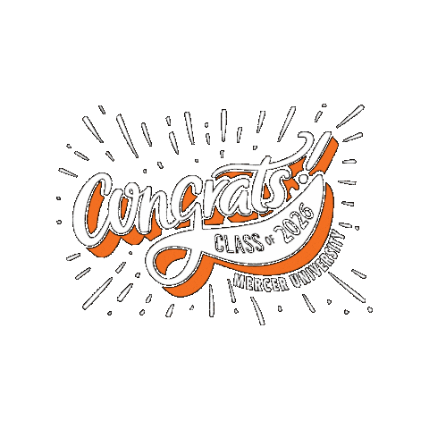 Sticker by Mercer University