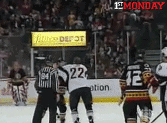 hockeyfight friends GIF by FirstAndMonday