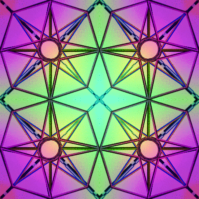 loop kaleidoscope GIF by Xenoself
