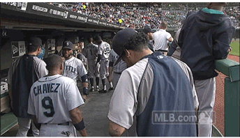 baseball dancing GIF by MLB