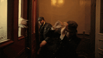 chris sullivan riots GIF by The Knick