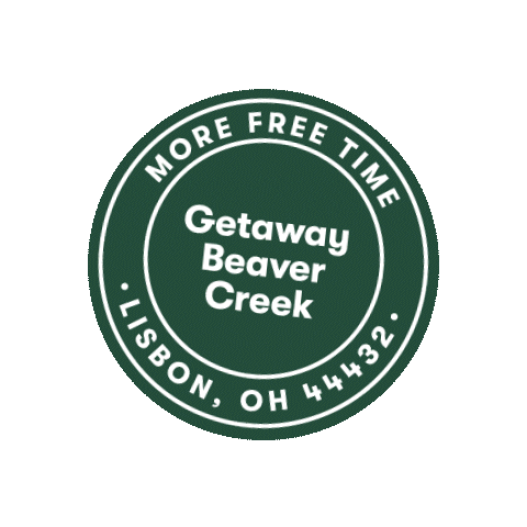 Beaver Creek Escape Sticker by Getaway