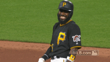 Pittsburgh Pirates Laughing GIF by MLB