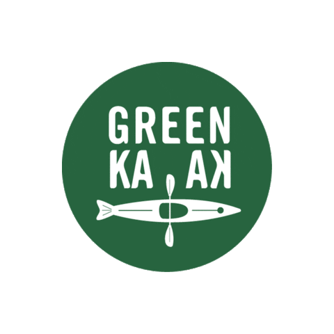 Kayak Sticker by GreenKayak