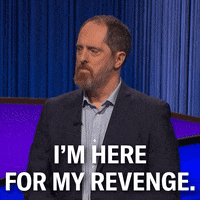 Celebrity Jeopardy Revenge GIF by ABC Network