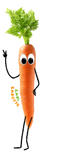 Kids Orange Sticker by Freche Freunde