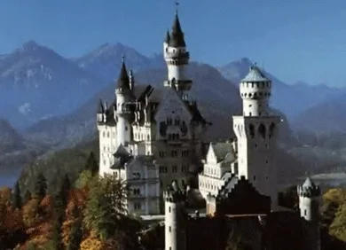 neuschwanstein castle GIF