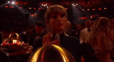 Taylor Swift Cheers GIF