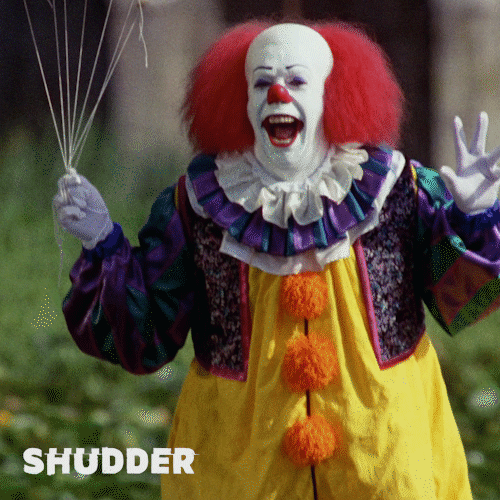 Tim Curry Laughing GIF by Shudder