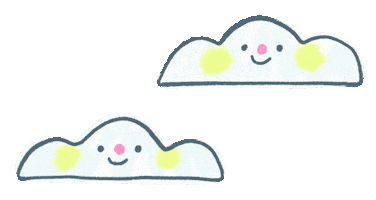 Happy Cloud Sticker by candice