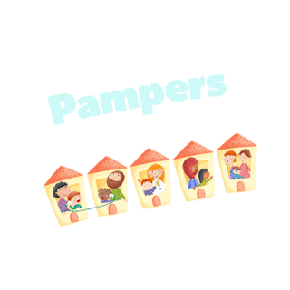 Baby Village Sticker by Pampers Italia