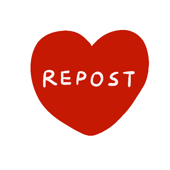 Heart Repost Sticker by The Forest Mori for iOS & Android | GIPHY