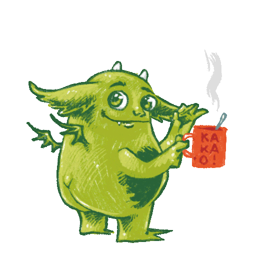Kakao Sticker by Mumpelmonster