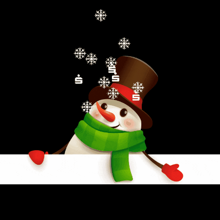Natal Snowman GIF