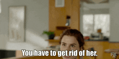 freaking out aya cash GIF by You're The Worst 