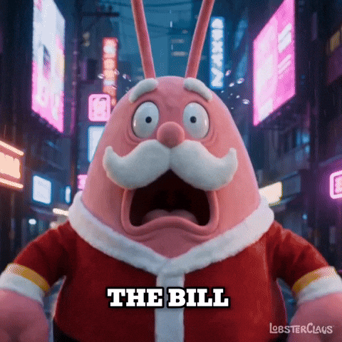 The Bill GIF by LobsterClaus