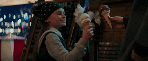 ice cream cheers GIF by Peppermint
