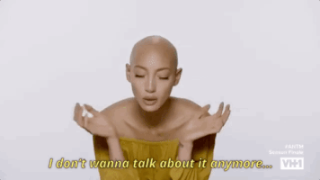 Season 24 I Don'T Wanna Talk About It Anymore GIF by America's Next Top Model