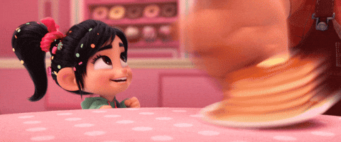 New Trending GIF Online Happy Disney Excited Breakfast Pancakes 