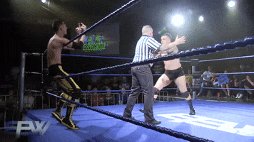 punch swing GIF by Explosive Professional Wrestling