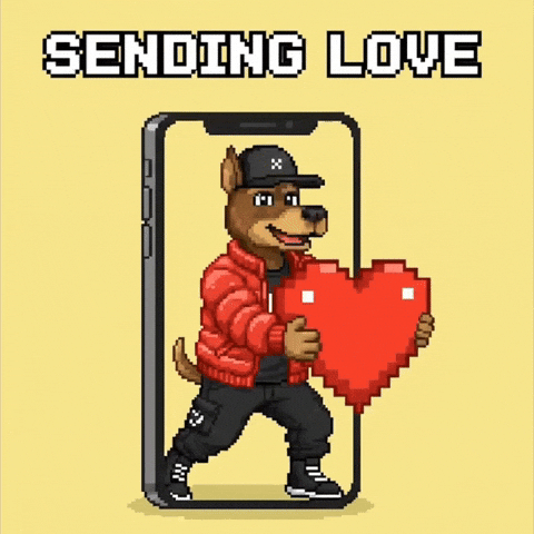 Heart Love GIF by SkyDog Social