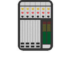 Radio Mike Sticker by escsfm