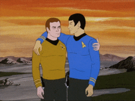 Star Trek Bromance GIF