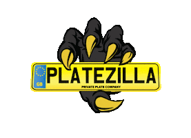 platezilla Sticker