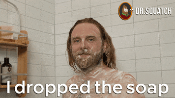 Shower Soap GIF by DrSquatchSoapCo