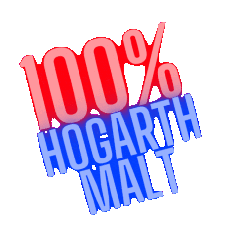 HogarthMalt Sticker